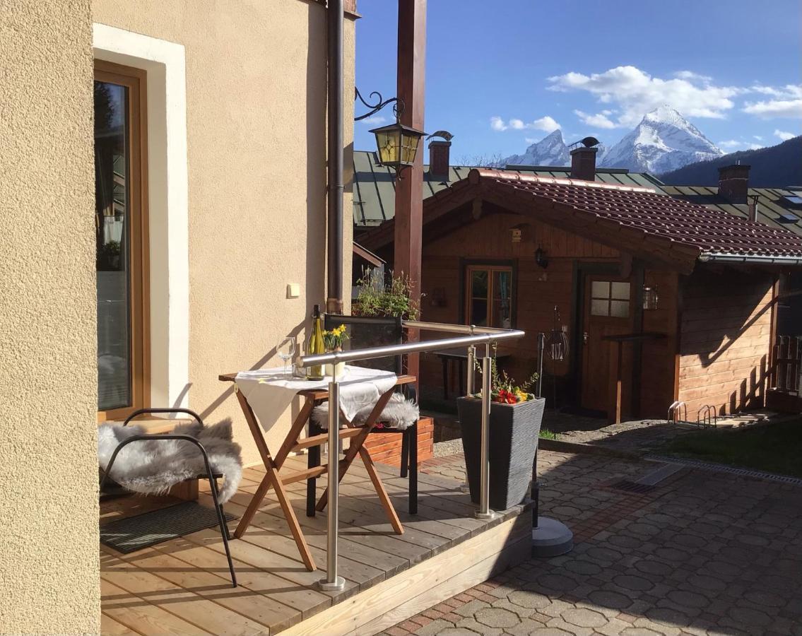 Ferienwohnung Lederhose Bischofswiesen Extérieur photo